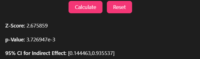 mediation calculator