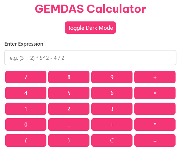 PEMDAS Calculator Solve Math Instantly